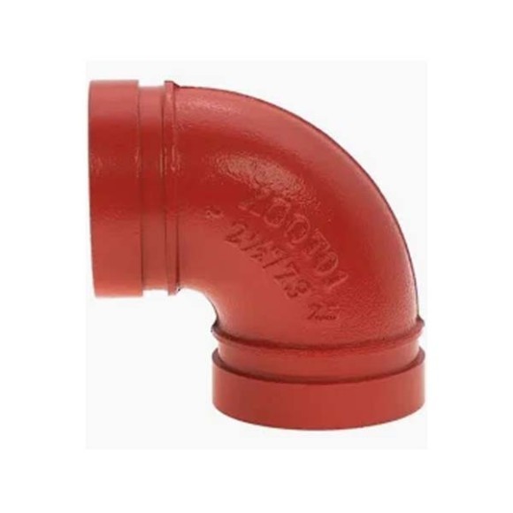 GROOVED ELBOW 90*-UL/FM