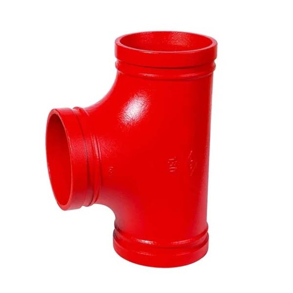 GROOVED EQUAL TEE -UL/FM
