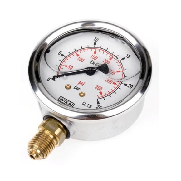 PRESSURE GUAGE-WIKA  FULL STAINLESS STEEL MODEL 213.53