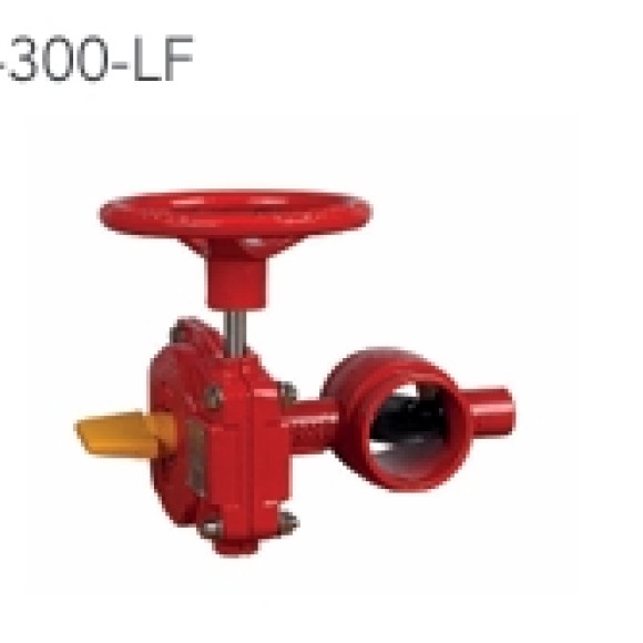 BUTTERFLY VALVE-GEAR OPERATED--UL/FM